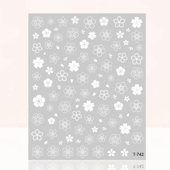 Nail Decoration Good All-Match Paper Art Decal Easy-Peel Fingernail Sticker for Female