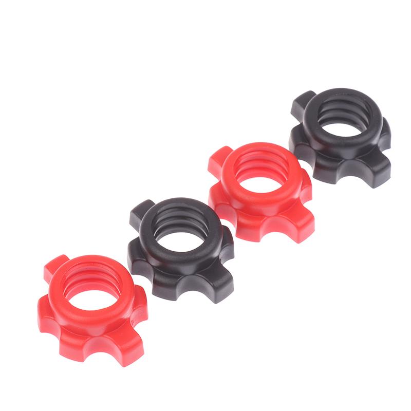 8/16Pcs Barbell Dumbbell Hexagonal Nut Fixing Accessories Home Gym Fitness Equipment Rod Screw Screw Collar Clamp