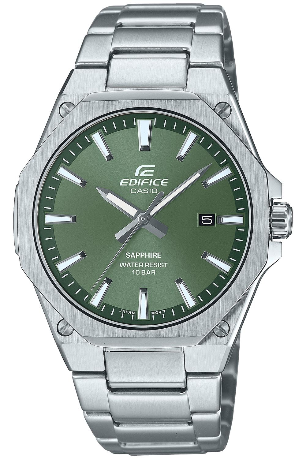 

Часы Edifice сапфировое стекло серебристое [Casio] [] EFR-S108DJ-3AJF мужские хаки