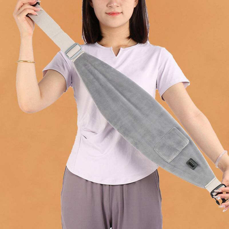 Electric Waist Belt Abdomen Heating Belt Hand Warmer Women Menstrual Relief Pain Uterus Warming Pad Therapy Waist Belt