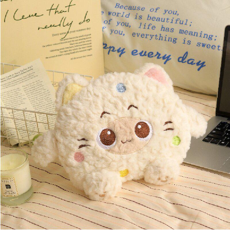 Rechargeable Electric Heating Hot Water Bag - Plush Hand Warmer for Belly Warmth