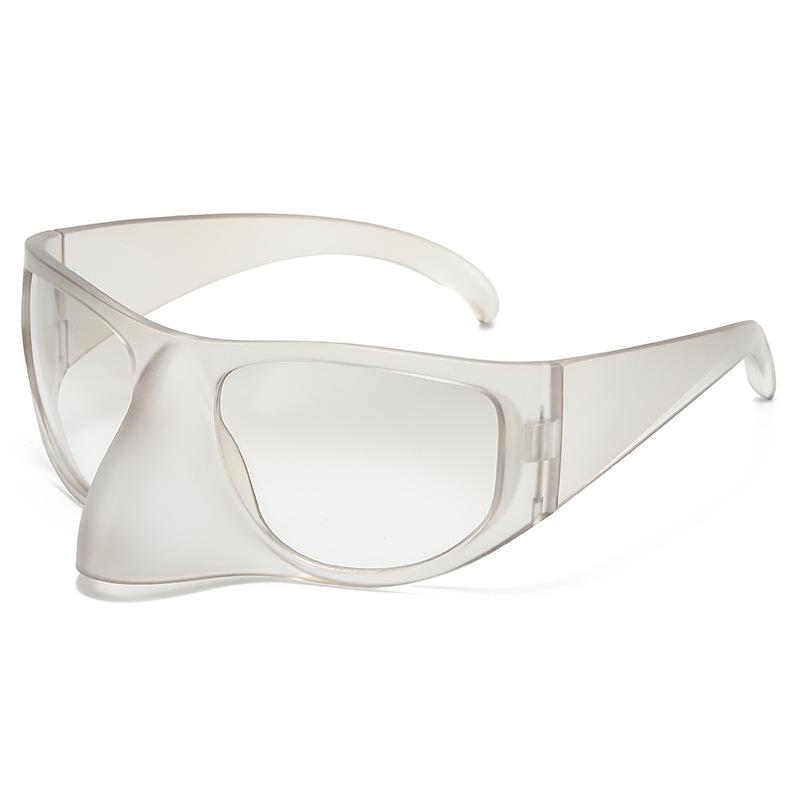 

Y2K Luxury Brand Designer Oversized Bird Nose Masked Sunglasses Women For Men Trending Sun Glasses Vintage Fashion Goggle As the picture
