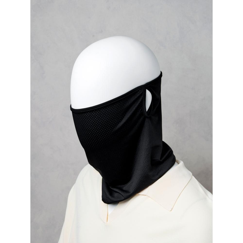 Daiso Ohrring Netz Sportschal Schwarz