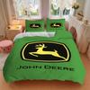 3Pcs John Deere Logo Bedding Sets For All Sizes New 3D Printed Bed Cover Comforter Duvet Cover Pillowcase Bedroom Decoration