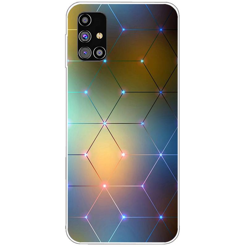 Do Samsung Galaxy A31 A51 A71 Etui Silikonowe Tylne Etui Telefoniczne Do Samsung A315 A515 A715 Miękkie Etui Zderzak Coque z Kreskówką