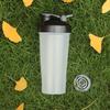 Wasserflasche benutzerdefinierter Mixbecher LOGO Fitnessbecher mit Griff Sportwasserflasche 100ML skaliert Proteinpulver Shaker