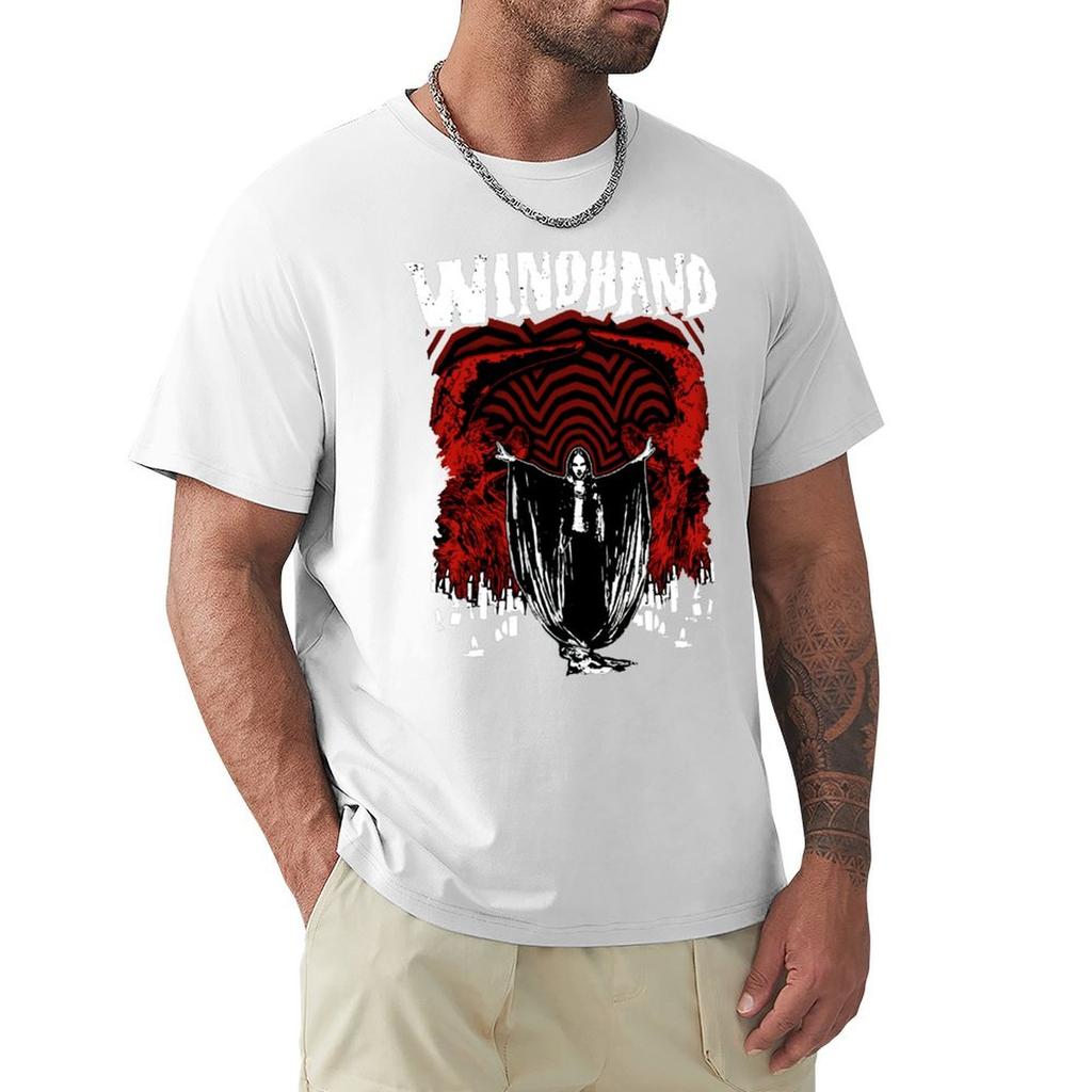 Windhanddommetalstonerrock Tshirt Work Casual Loose Fit Tshirt