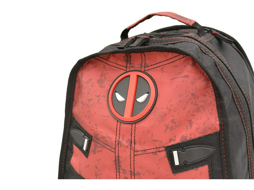 Anime-Themed Multifunctional Backpack with Velvet Laptop Compartment