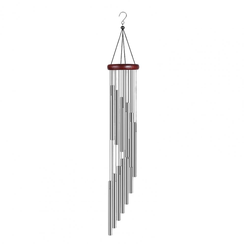 Wind Chime Decor Retro Metal Tube Wind Chime for Outdoor Garden Patio Decor Vintage Hanging Wind Bell Ornament for Indoor
