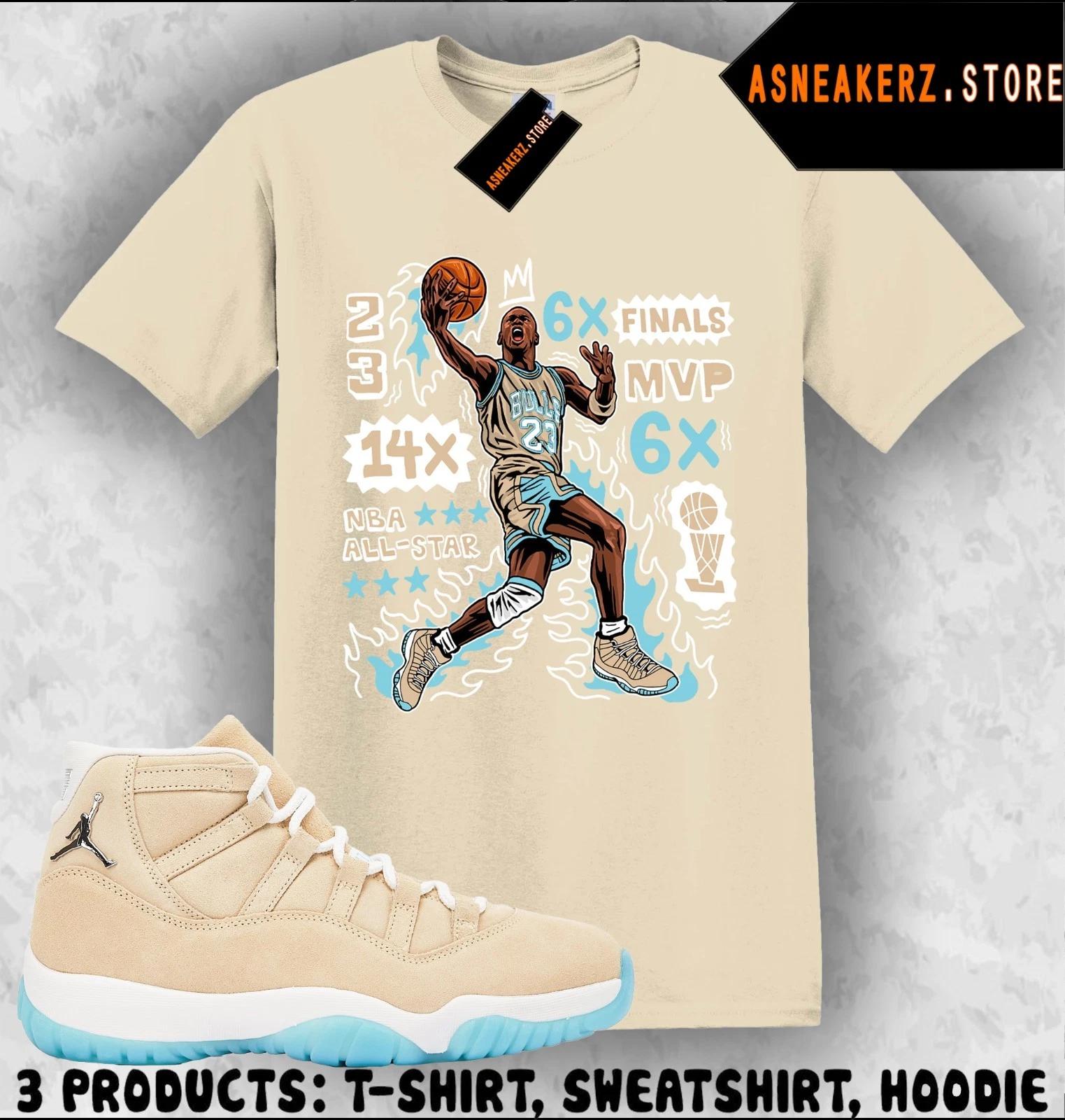 

Tee Shirt Matching AJ 11 H-Town Houston To Match Sneaker MJ Flair 23 T shirt S