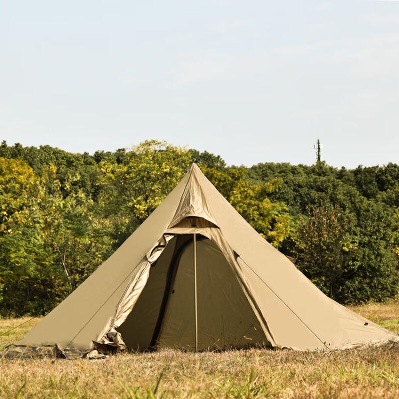 OEING Outdoor Lightweight Pyramid Camping Tent One Size