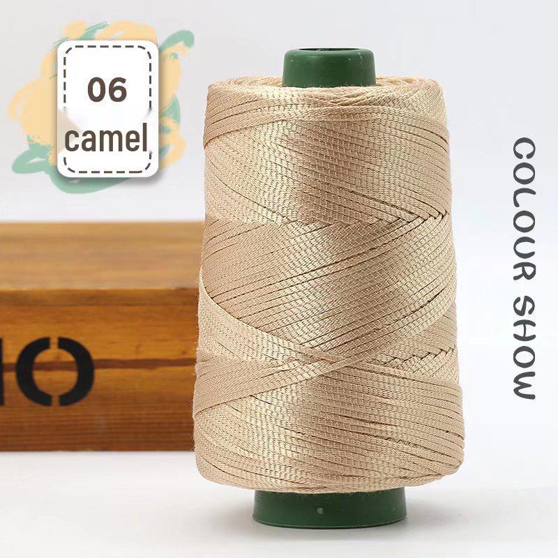 Lightweight Mercerized Cotton & Linen Thread for Hats, Shoes, Bags, Cushions. Perfect for Handmade Crafts with Upgraded Silk Line.
