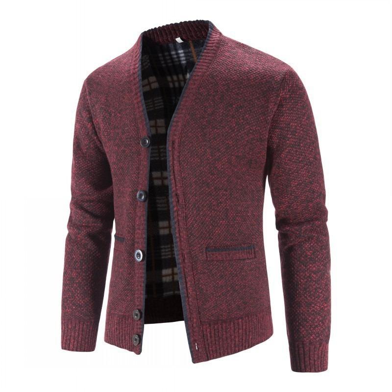 Men's Knit Cardigan Sweater