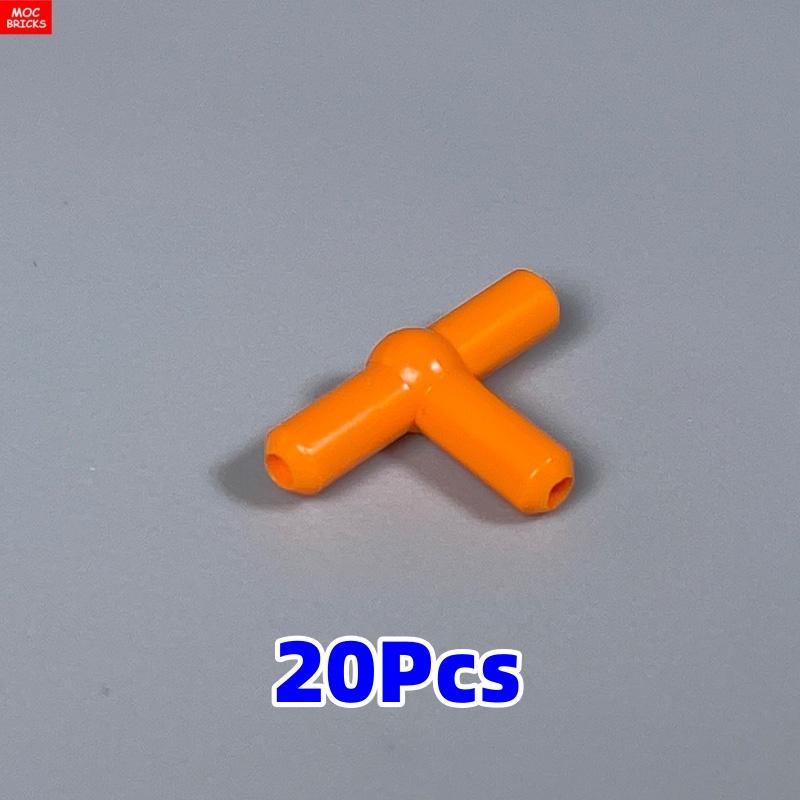 

20 шт. Детали MOC 4697 Т-образный соединитель Компонент Сцена Космической станции Конструкторы для обучения Фигурка Детские подарки