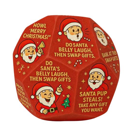 Hilarious Exchange Party Game Dice Christmas Exchange Gift Family Game Xmas Stocking Stuffers for Men Women Adults