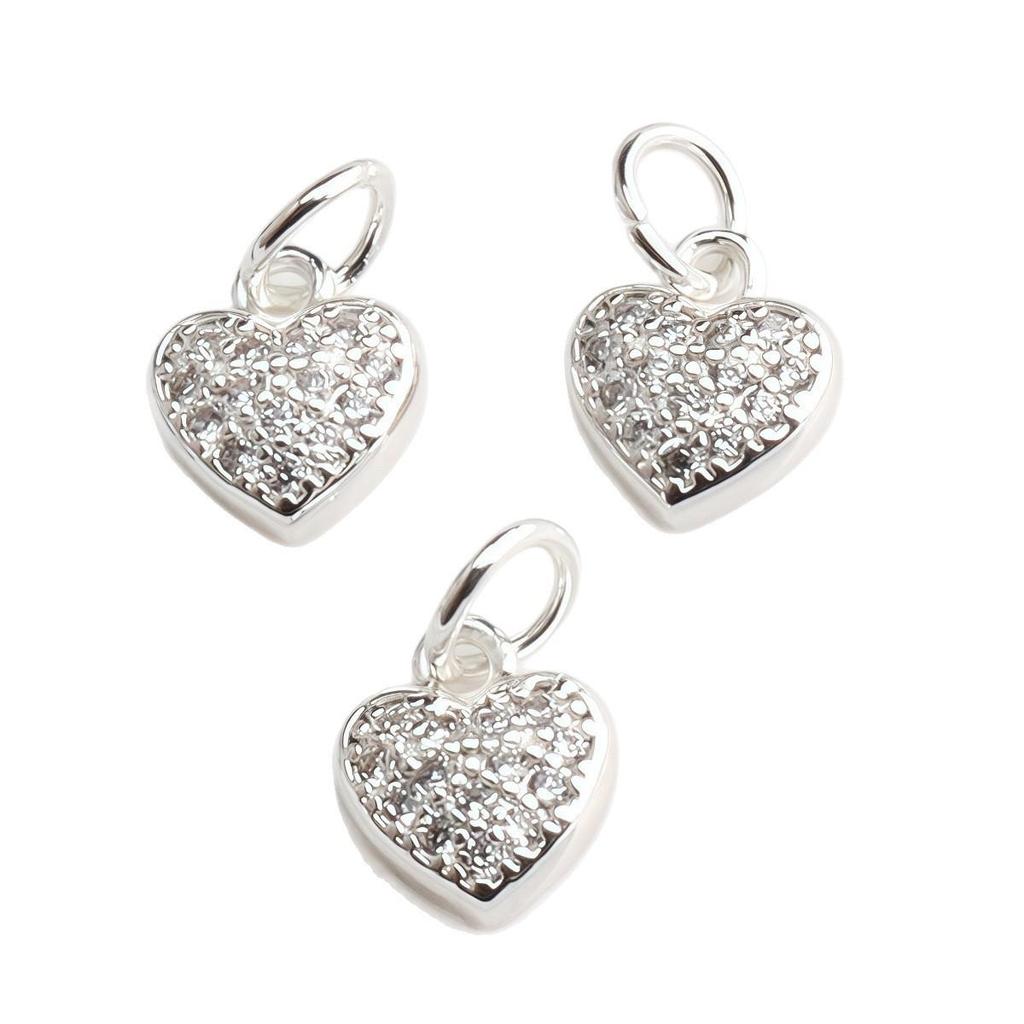 14k Goud Gevuld, Kleurbehoudend Hart Hanger Bedeltje voor Doe-het-zelf Sieraden