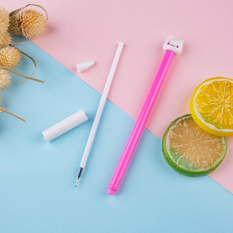 Office School Supplies Gifts student Kawai stationery cute kittens gel pens water prizes wholesale lovely Writing accessories