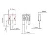 242PCS Automotive Blade Fuse Assortment Box, Mini & Standard Medium Size Car Fuses 5A-30A Vehicle Replacement Fuse Kit