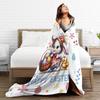 1PC Happy Easter Celebration Pattern Flannel Blanket,Soft,Skin-Friendly,Warm,Machine Washable,Suit for Sofa, Bed, Office,Camping