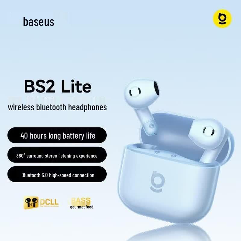 

Baseus BS2 Lite Semi In-ear True Wireless Earbuds