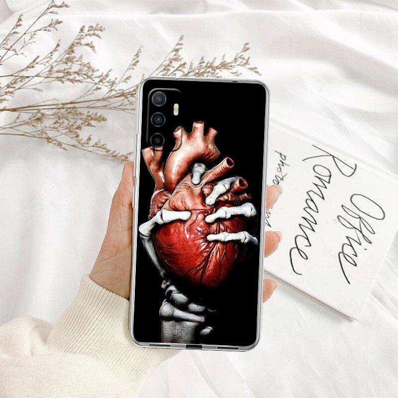Calm Heart Art Transparent Phone Case for Motorola Moto G40 G04 G05 One Ace Action  Fusion + Plus Hyper Macro Vision Zoom
