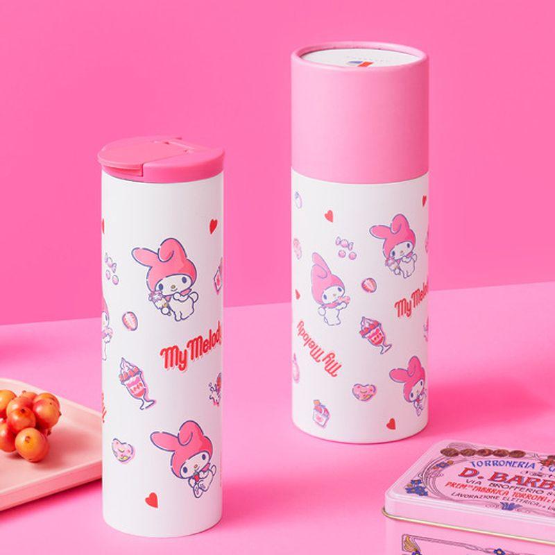 DAYNEEDS Sanrio Characters Stainless Steel Tumbler Insulated Reusable Cup
