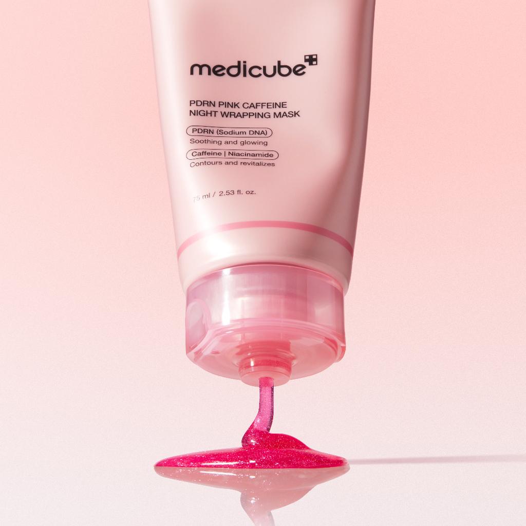 Medicube PDRN Pink Tone-Up Wrapping Mask 75ml Duo Set