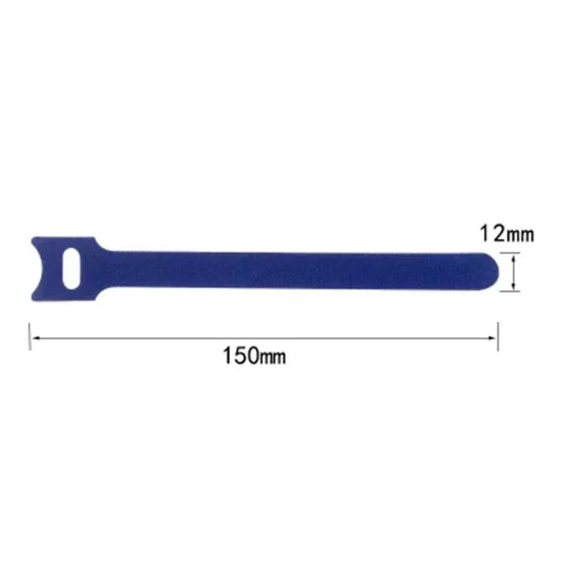 Sewing Nylon Auto Adhesive Velcros Cable Ties Tape Arts. Plastic Reusable Releasable Wrapping Fastener Colored Diy Ring Apparel