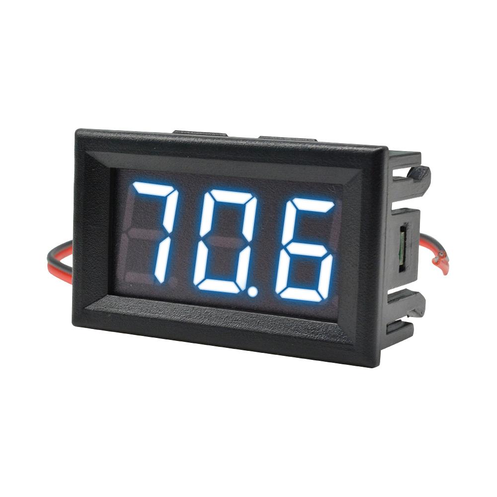 0.56" LED Digital Voltmeter Voltage Monitor DC 5V-120V 2-Wires Volt Instrument Tool for DIY Instruments and Meters AC 70-500V