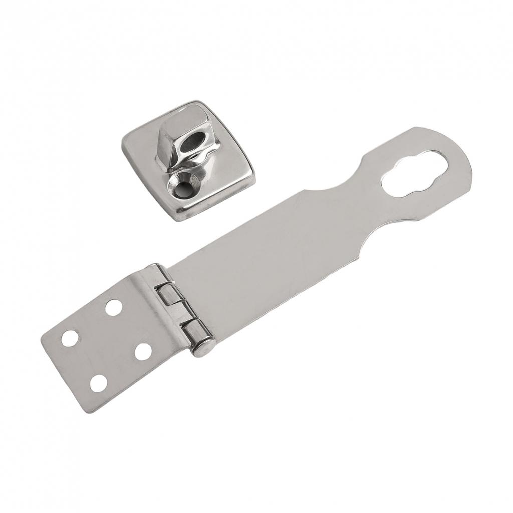 Quality Marine Hardware 304 Stainless Steel Boat Swivel Eye Locking Hasp Latch