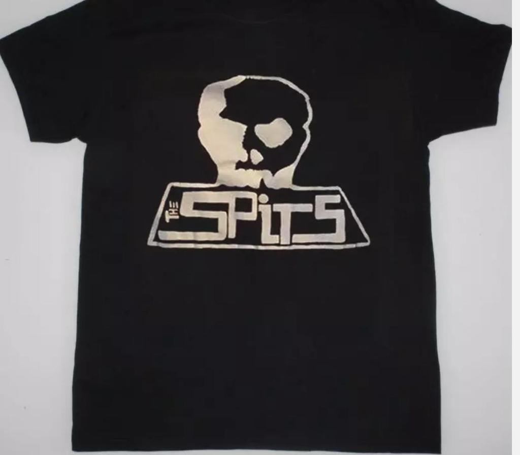VTG THE SPITS Short Sleeve All Gift For Fan Black All Size Shirt