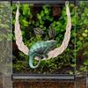 Reptile Vines Toys Hermit Crab Toys With Suction Cup Hooks Reptile Tank Terrarium Accessories Hermit Crab Climbing Jute Rope