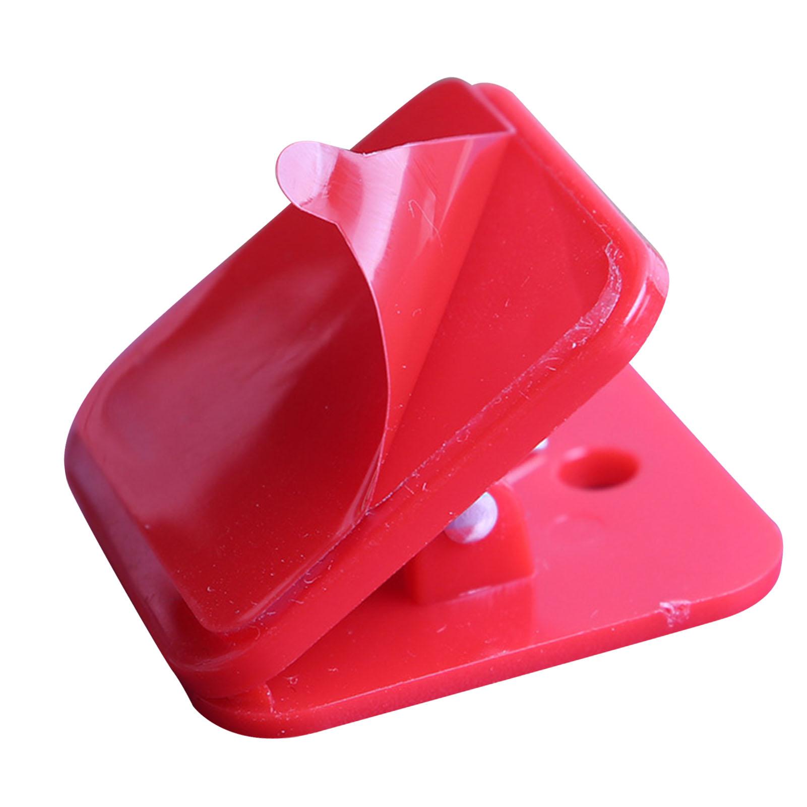 

Клипса для пакета чипсов Милая Сильная Зажимная Сила Прочный Пластик Легкий Маленький Широкий Зажим для Пакета для Вечеринки Семьи Офиса Красный красный