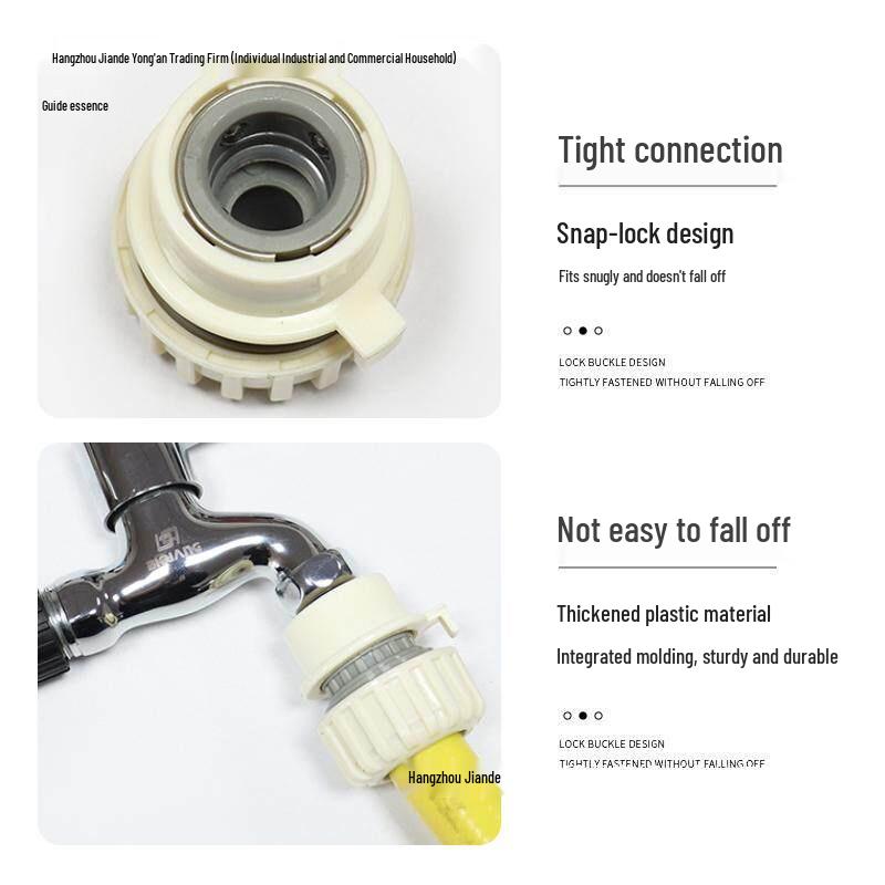 6-Minute Car Wash Hose Connector Adapter Set