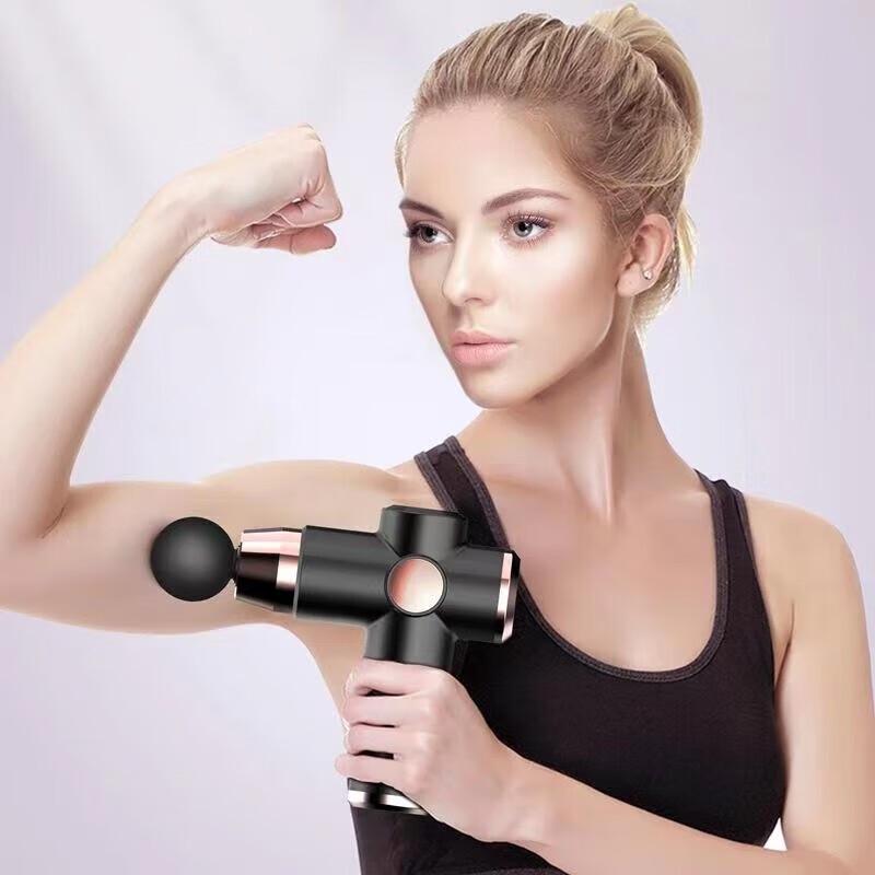 Shangheng SHZH-JKJ002 LCD Muscle Fascia Massage Gun CN Plug (adapter Included)