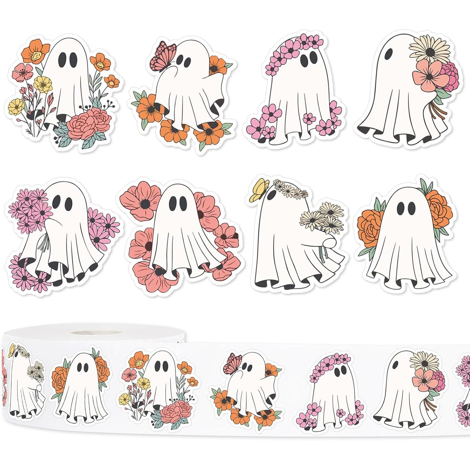 100-500Pcs High-Quality Cartoon High-Quality Halloween High-Quality Stickers High-Quality Party High-Quality Halloween High-Quality Gift