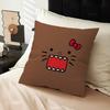Cute D-Domo-KunS 45*45cm Cushion Cover Pillow Cover Decor Pillowcase Home Pillowcase for Couch Pillow