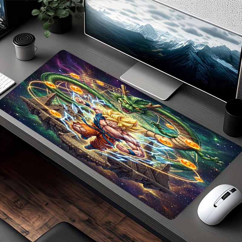 Dragon Ball Print Mouse Pad, for Keyboard Pad Laptop PC Mat for Office Home Use, Desk Decor, Perfect Birthday Gift for Gamers