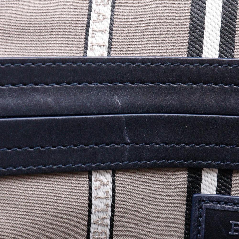 Bally TIGAN Business Bag 2WAYShoulder Black Calfskin Mens Used