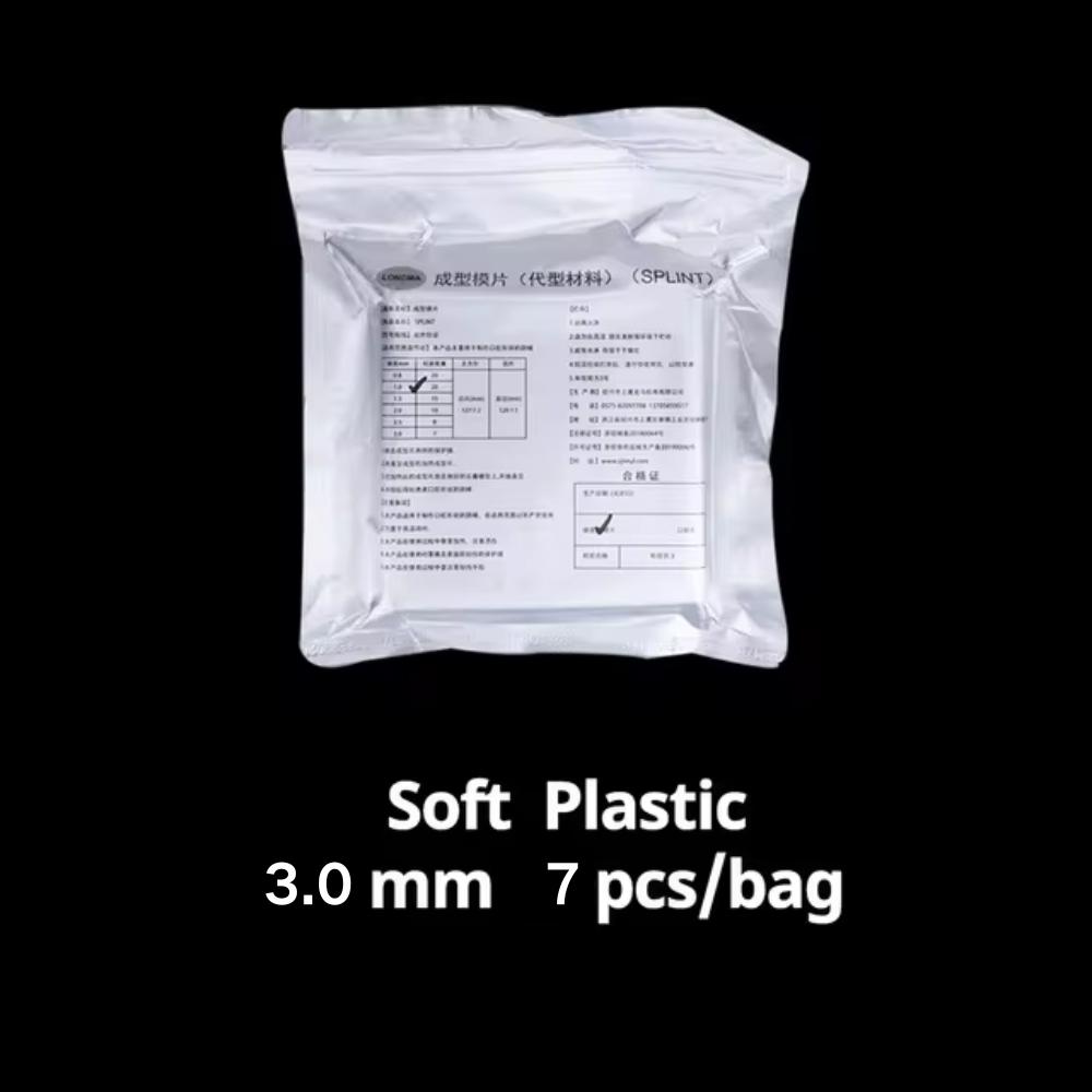 Dentallabor Kieferorthopädische Schiene Retainer Scheibe Tiefziehfolie Weich Hart 1,0/1,5/2,0mm 10/15/20 Stück Thermoformmaterial