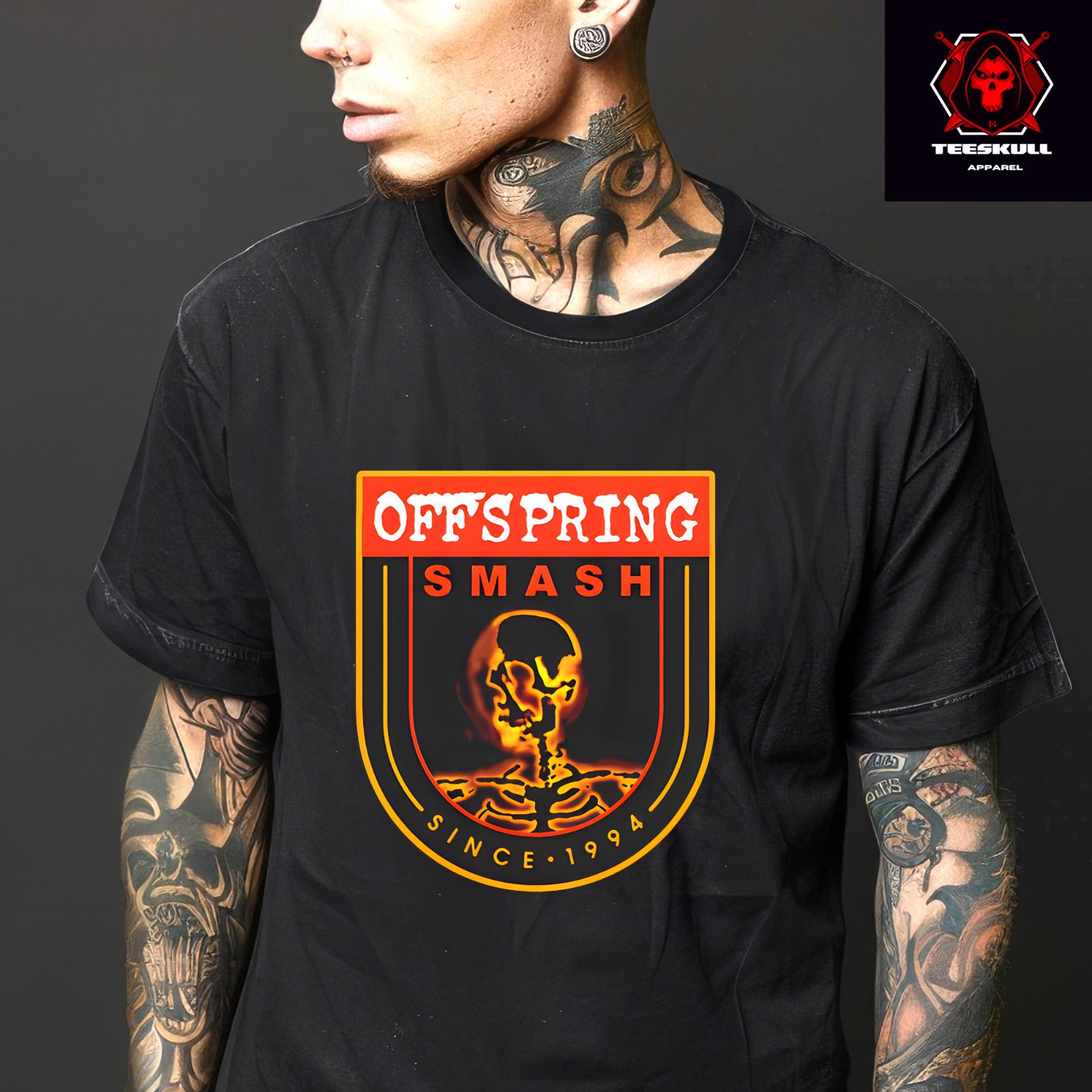 26 The Offspring Smash Since 1994 | Punk Band Heavy Cotton Unisex T-SHIRT S-3XL  Unisex T-Shirt L