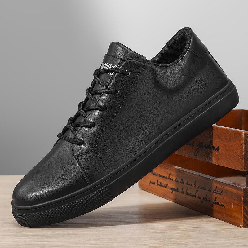 Frühjahr 2026 Herren Übergröße Koreanischer Stil Vielseitige Weiße Skateschuhe - Lässige und Trendige Sport-Sneaker