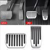 Aluminum Brake & Accelerator Pedal Cover for Tesla Model 3 Highland/Model Y (2023-2025) Easy Install Anti-Slip Foot Pads Premium