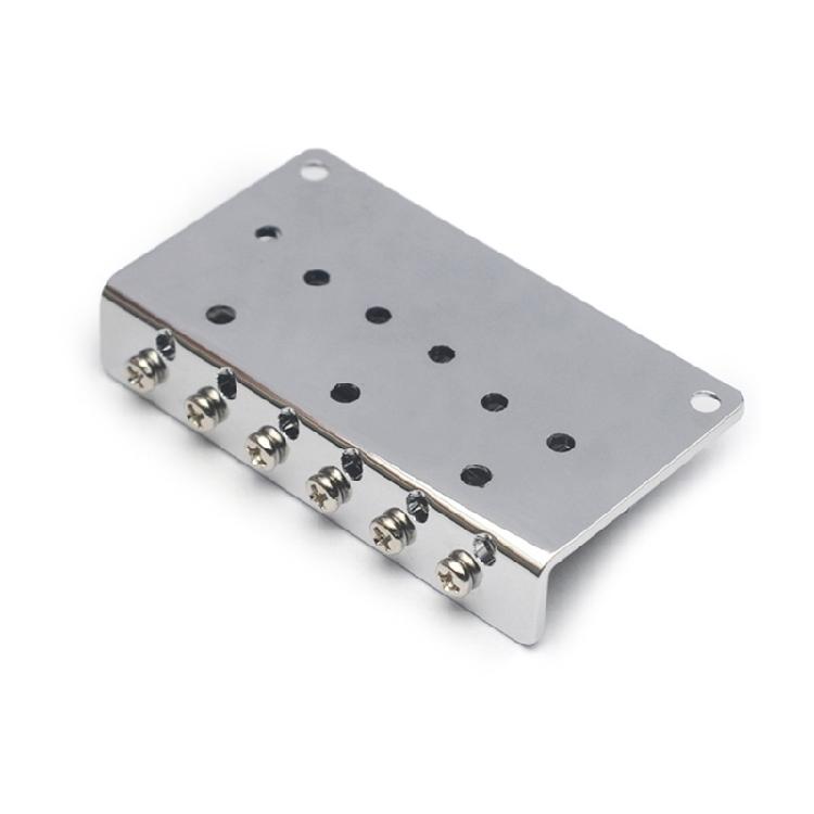 6 String Bass Bridge Double Channel Bass Bridge Stylish Bass Bridge Musical Instrument Component Present for Musicians