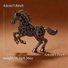 Luxury Strong Horse Brooches For Women Unisex 4-Color Elegant Enamel Animal Year Of The Horse Brooch Pins Gifts