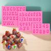 3D Letter Number Silicone Fondant Molds Chocolate Cake Molds Cake Decorating DIY Tools Jelly Cookies Baking Printing Mould