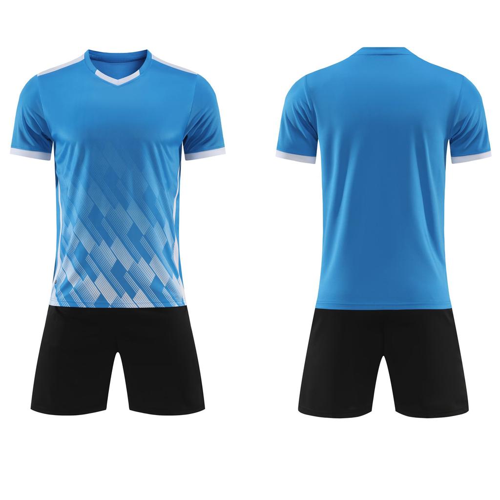 Printable Football Jersey Set Adult Children'S Football Training Jersey Student Game Jersey Outdoor Running Jersey