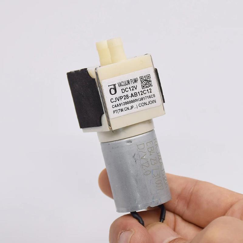 Micro 370 Membran-Vakuum-Luftpumpe DC12V Hoher Druck 6,2L/Min Mikro-Vakuumpumpe für Roboterstaubsauger Kleine Geräte