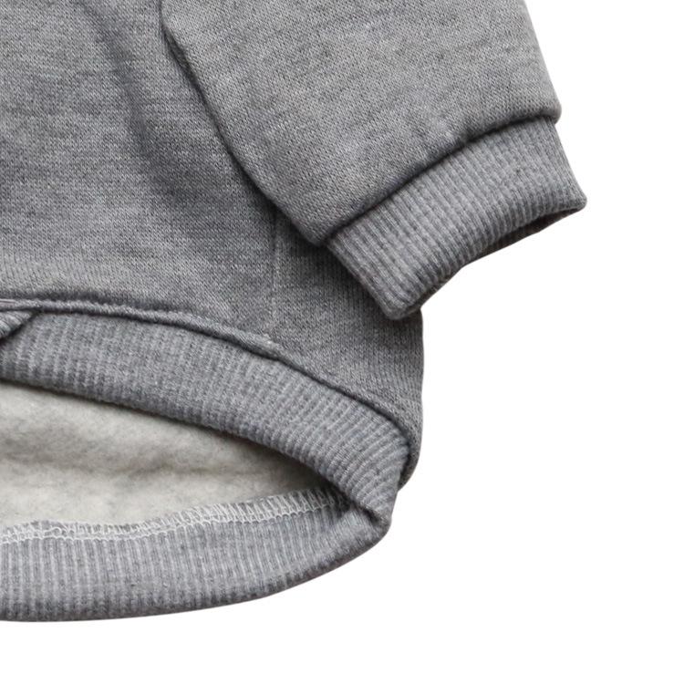 Dog & Cat Fleece Hoodie - Security Design for Autumn/Winter