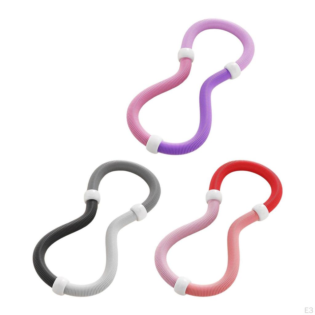 Foldable Fitness Hoop Circle Soft Spring for Home Gym Kids Adults Men Women